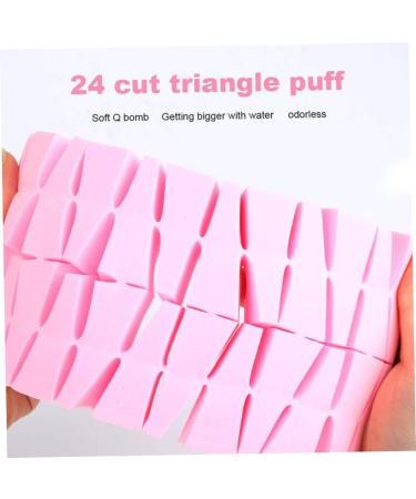 48 Make-Up Sponges Small Wedge-Shaped Smooth Application Beauty Sponge Latex-Free for Liquid Foundations Halloween Costume Festival Make-Up.. - Buy Online on GoSupps.com