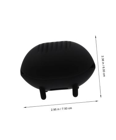 Beauty Egg Storage Blender - Travel Cosmetic Case 7.5x5cm - Black | Organize Your Makeup - Buy Online on GoSupps.com