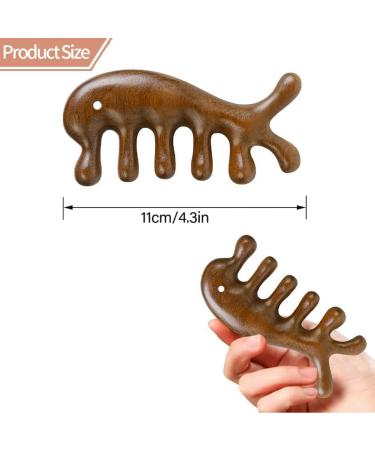Suoumwa Portable Head Massage Comb | 1-Piece Face Massager for Relaxation & Wellness - International Shipping Available - Buy Online on GoSupps.com