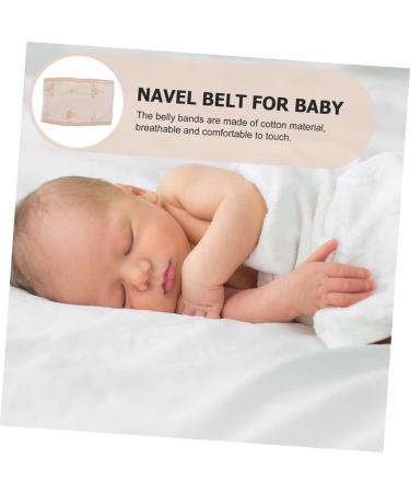 IWOWHERO 2pcs colored cotton baby belly circumference newborn belly bands belly covers infant umbilical cord ab belt infant belly wrap newborn belly cord child skin friendly protective case - Buy Online on GoSupps.com