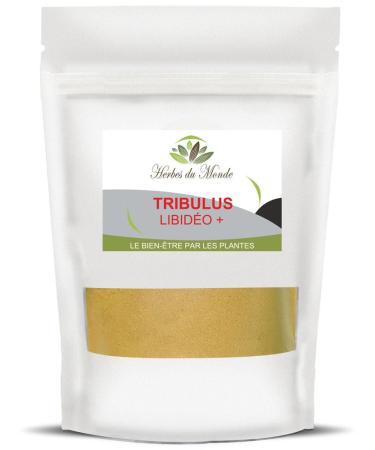 Herbes du Monde Herbs of the World - Tribulus Libid o 200g: Boosts Libido & Testosterone Sport & Energy 100% Natural Plant with High Saponin Content Improves Performance - 1 sachet