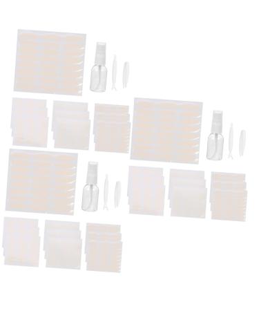 POPETPOP 9 Sets Double Eyelid Sticker Hooded Eye Stickers Makeup Invisible Eyelid Tapes Lash Remover Eyelid Tape for Hooded Eyes Invisible Traceless Eyelid Tapes Styling Cream Self-adhesive