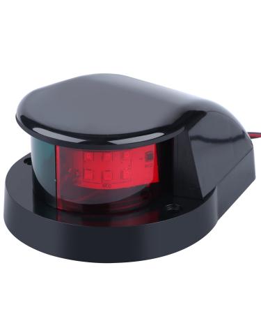 DDL Boat Navigation Light,LED Marine Bow Light Front Warning Light for Pontoon Fishing Boat, Black