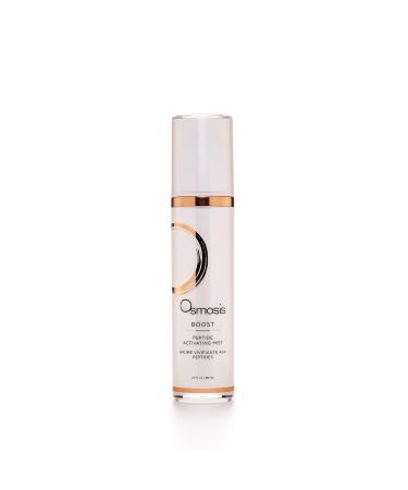 OSMOSIS BOOST Peptide Activating Hydrating Facial Mist with Hyaluronic Acid for Aging Pigmented Sensitive and Dry Skin 2.7 Fl Oz