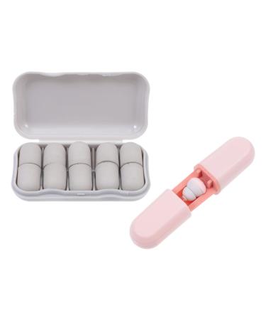 1 Set Anti-Noise Earplugs Sleeping Supplies Student Earplugs Sound Blocking Earplugs Noise-Proof Earplugs Reusable Earplugs Sound Insulation Earplugs Comfortable Earplugs Ear Plugs Pink