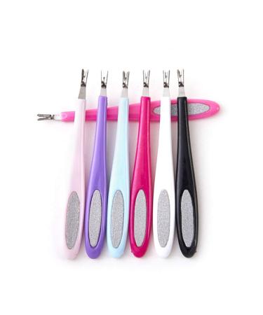 RIYAN Double Sided Finger Push Nail Manicure Nail Care Tool Drop