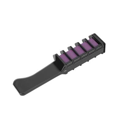Hair Chamber Comb - Professional Portable Temporary Hair Color Dye (Violet) | Washable Hair Chalk for Parties & Family Reunions - Buy Online on GoSupps.com
