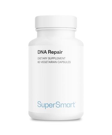 Supersmart - DNA Repair (Advanced Formula) - with AC-11 Sulforaphane Glucosinolate SOD Gliadins Complex - High Potency Antioxidant Supplement | Non-GMO & Gluten Free - 60 Vegetarian Capsules