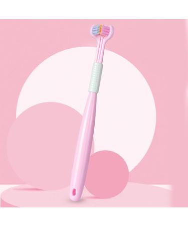 3-Page Toddler Toothbrush - Soft Bristles for Gentle Cleaning | Travel-Friendly Green Design - Buy Online on GoSupps.com