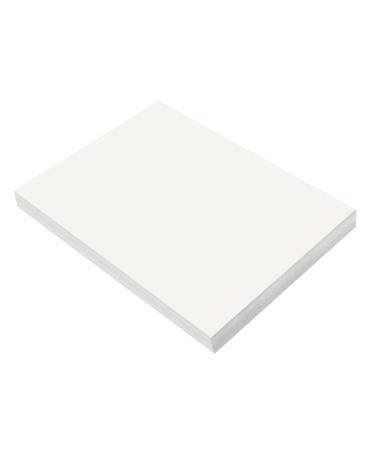 Prang (Formerly SunWorks) Construction Paper  White  9 x 12  100 Sheets White Single - Buy Online on GoSupps.com