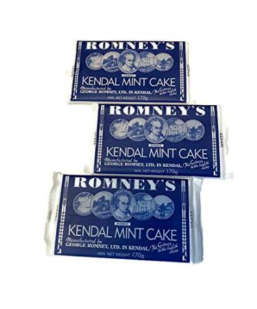 Kendal Mint Cake 3 Bar Bundle 170g Bars