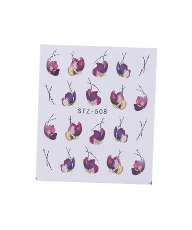 minkissy 1 Sheet Nail Art Sticker Nail Art Decals Nail Stickers Manicure Nail Decals