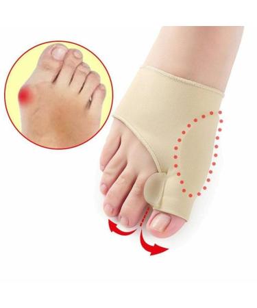 Toe Separators for Hallux Valgus Relief | Hammer Toe Pain Care Tools - Zxcvwwe Natural Colors - Buy Online on GoSupps.com