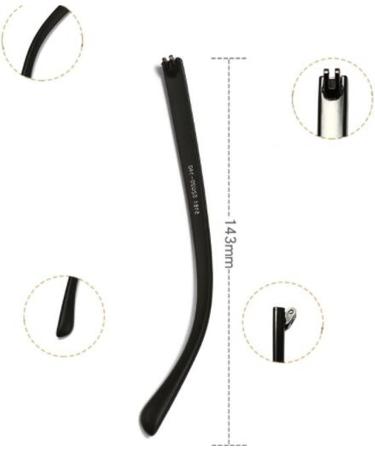 Vintage Eyeglass Temples Replacement | 1 Pair Stylish Eyewear Temples for Men & Women - International Shipping Available - Buy Online on GoSupps.com