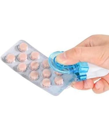 Portable Pill Taker - No Contact Medicine Tool | Easy Blister Pack Opener | 4PCS High Quality - Buy Online on GoSupps.com