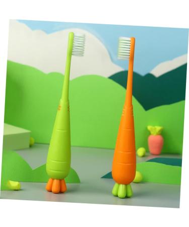 Healeved 20 Stk Carrow Toothbrush - Beautiful Children's Travel Toothbrushes for Kids - Large Manual Toothbrushes - Perfect for Kids' Oral Care - Buy Online on GoSupps.com