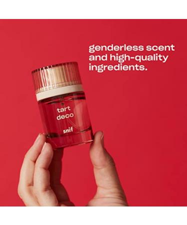 Snif Tart Deco Perfume Cologne for Men and Women Juicy Sophisticated Cherry Scent Long Lasting Fine Fragrance Clean Non-Toxic Vegan Cruelty Free Travel Friendly 30ml - Buy Online on GoSupps.com