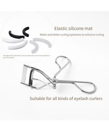 rongweiwang 10piece Wide Application Eyelash Curler Replacement Refill Pads Soft And Durable Safety And Reliable Silica Gel Curved Blue - Buy Online on GoSupps.com