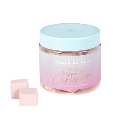 COSMETIC CLUB SC40044 Cubes de Bain Fleur de Cerisier 140G Hydratation Intense et Relaxation Parfum Envo tant Facilit d'Utilisation Rituel de Bain Incontournable 140G Rose