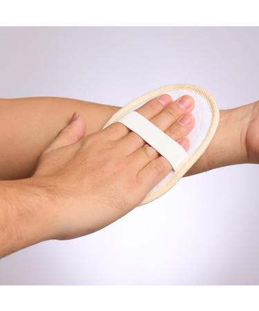 4 Pcs Natural Loofah Sponges | Exfoliating Body Scrubbers for a Refreshing Shower Experience - Buy Online on GoSupps.com