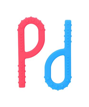 P-Shaped Toothpick & Sensory Chewing Tube - Portable Gum Relief for Autism & ADHD (2 Pack) - Buy Online on GoSupps.com