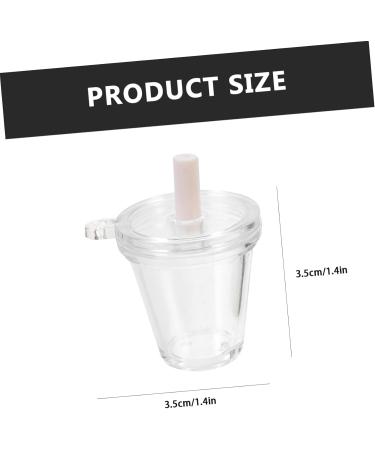 EXCEART 2 Sets Mini Pearl Milk Tea Photo Booth Props Milk Cup Pendant Charm Decoden Phone Accessories Mold 3.5X3.5cm As Shown - Buy Online on GoSupps.com