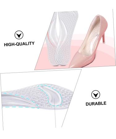 Buy NOLITOY 4 Pairs Non-Slip Massage Mat Insoles for Foot Arch Support & Comfort | High Heel Gel Pads & Cushions - International Shipping Available - Buy Online on GoSupps.com