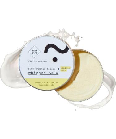 Pure Organic Tallow Whipped Body Balm with Vanilla Bean - 200g - Buy Online on GoSupps.com