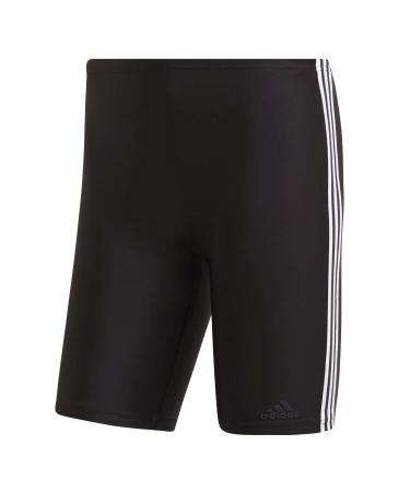 adidas Men's 3-stripe Jammer Swim Trunks Black/White XL EU