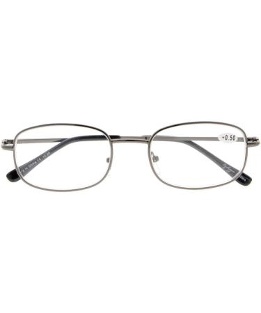 Eyekepper 4 Pairs Reading Glasses - Metal Frame +1.75 Readers with Spring Hinges for Men & Women - Stylish & Comfortable Eyeglasses Set - Buy Online on GoSupps.com