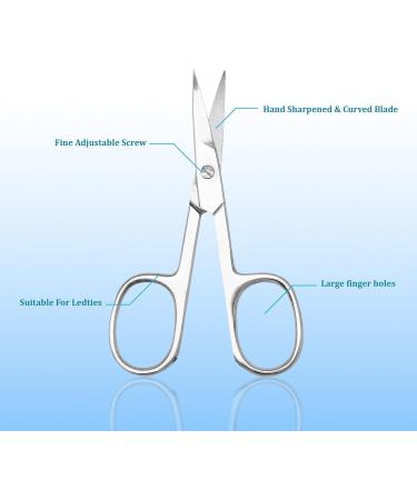 Precision Stainless Cuticle Scissors - Professional Grade - Buy Online on GoSupps.com