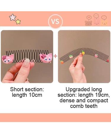 Stretchable Invisible Hair Clips Girl U Shape Finishing Fixer Comb Headbands Flexible Clip Shaped Set Accessory Decorative Sturdy Lightweight for Kids Toddlers Children Accessories (Ball 1Pcs) Ball 1Pcs - Buy Online on GoSupps.com