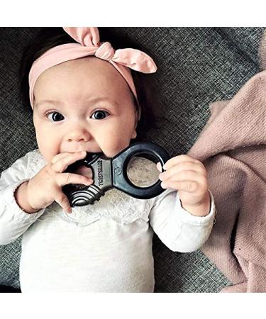 TWISTSHAKE Teething Ring for Baby - BPA Free Pastel Light Pink Suitable from 1 Month | Shop Internationally - Buy Online on GoSupps.com