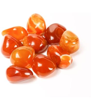 Natural Crystal Natural Red Agate Tumble Rock CrystalsTumbled Crystals Stones Stone Mineral Specimen (Color : 100g) - Buy Online on GoSupps.com