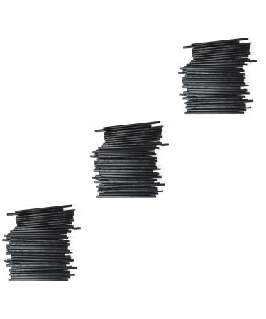 MAGICLULU 300 Pcs Wand Applicator Eyeliner Liquid Eyeliner Applicator Brush White Eye Makeup Tools Wand