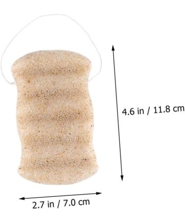 Angoily 1pc Bath Cotton Crutch Handle Covers Makeup Removal Facial Tools for Skin Care Face Puff Remove Makeup Body Powder Puff Wash Round Face Charcoal Sponge Makeup Puff Clean Gum - Buy Online on GoSupps.com