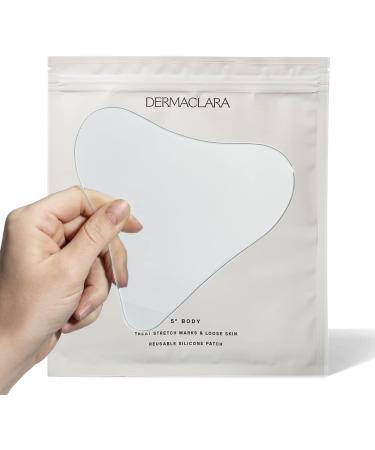 Dermaclara Silicone Booby Patch Bundle | Prevent & Treat Stretch Marks | Pregnancy Safe Skin Care Patches | Stretch Mark Prevention & Remedy | 5 x 5 Patches + Patch Prep - Buy Online on GoSupps.com