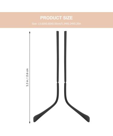 Stobok Universal Glasses Legs - Replacement Metal Bracket & Sunglasses Arm - Black Glasses Accessories for All Frames - Buy Online on GoSupps.com