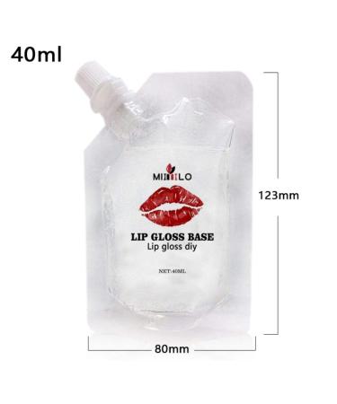 Ofanyia Lip Gloss Base - DIY Handmade Lip Gloss Material - 40ML 1.35 Fl Oz - Buy Online on GoSupps.com