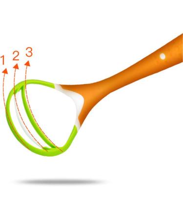 Dbtxwdd 3 Pack Tongue Scraper Cleaner - Eliminate Bad Breath & Bacteria | Red Tongue Scraping Tool for Fresh Breath - Buy Online on GoSupps.com