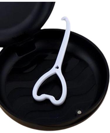 Perfk Retainer Case - Practical Tablet Organizer & Denture Storage Box for Office | Mouth Protection | Black - Buy Online on GoSupps.com