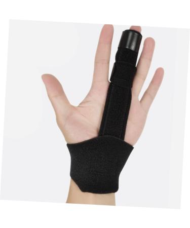 VANZACK Thumb Brace - Adjustable Hand Stabilizer & Mallet Straightener | Fitness Support 24.5x19.5cm Black - International Shipping Available - Buy Online on GoSupps.com
