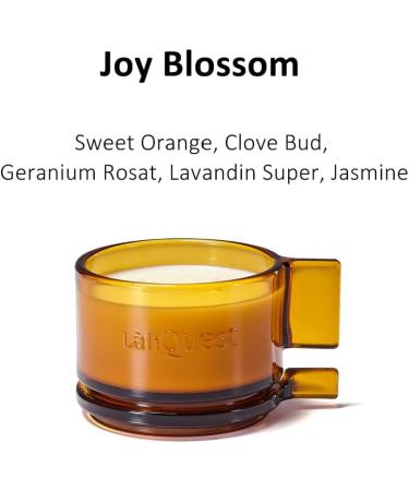Buy No. 2 Joy Blossom Scented Candle - Sweet Orange & Clove Bud | Non-Toxic Aromatherapy | Luxury Gift | Recycled Glass - 20-30 Hour Burn Time - Buy Online on GoSupps.com