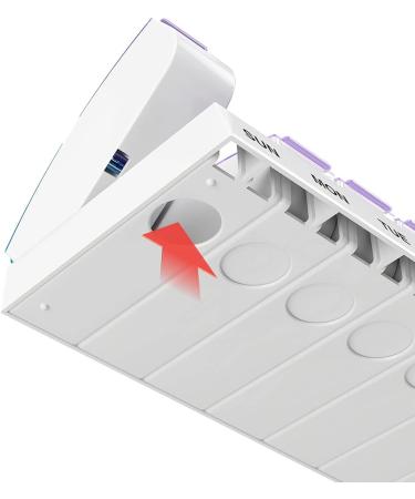 Ezy Dose Weekly AM/PM Travel Pill Organizer and Planner  Removable AM/PM Compartments  Great for Travel (Small) Weekly AM/PM - Small - Buy Online on GoSupps.com