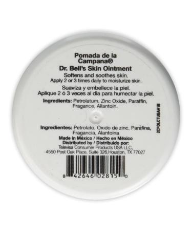 Pomada De La Campana Medicated Cream 1.2 Oz (Pack of 2) by Dr Bell's - Crema Medicada - Buy Online on GoSupps.com