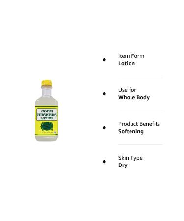 Corn Huskers Lotion 7 oz - Moisturizing Lotion for Dry Skin - 7 Fl Oz (Pack of 1) - Buy Online on GoSupps.com