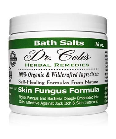 Dr. Cole s Organic Herbal Skin Fungus Soaking Salts  May Assist with Skin Fungus Infections Jock Itch Athlete s Foot etc