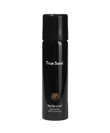 True Sons Hair Dye for Men With Instant Dye Booster Applicator for Grey Hair Color - Complete Hair Dye Kit for Natural Look - Mustache and Beard Hair Dye (1.75 oz) 4-6 Applications per Bottle (1 Bottle  Medium Brown) 1.7...
