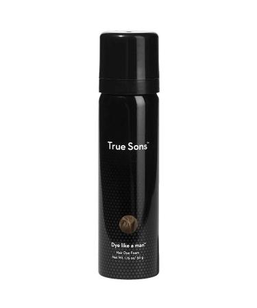 True Sons Hair Dye for Men With Instant Dye Booster Applicator for Grey Hair Color - Complete Hair Dye Kit for Natural Look - Mustache and Beard Hair Dye (1.75 oz) 4-6 Applications per Bottle (1 Bottle  Medium Brown) 1.7...