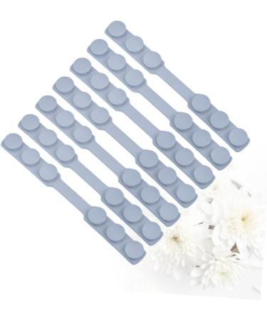 Minkissy 8-Piece Adjustable Mask Extension Buckles for Ear Protection | Comfortable Ear Hooks & Holders | Ideal for Homemade Masks | International Shipping Available - Buy Online on GoSupps.com